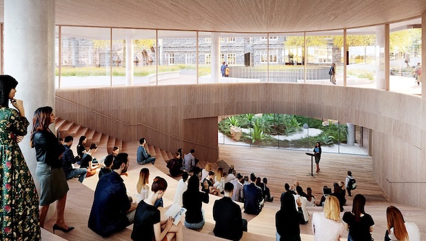 Centre for Humanities Melbourne Grammar School project with live school construction surveying support